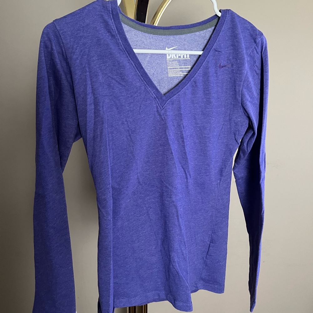 Purple Nike dri fit size Small